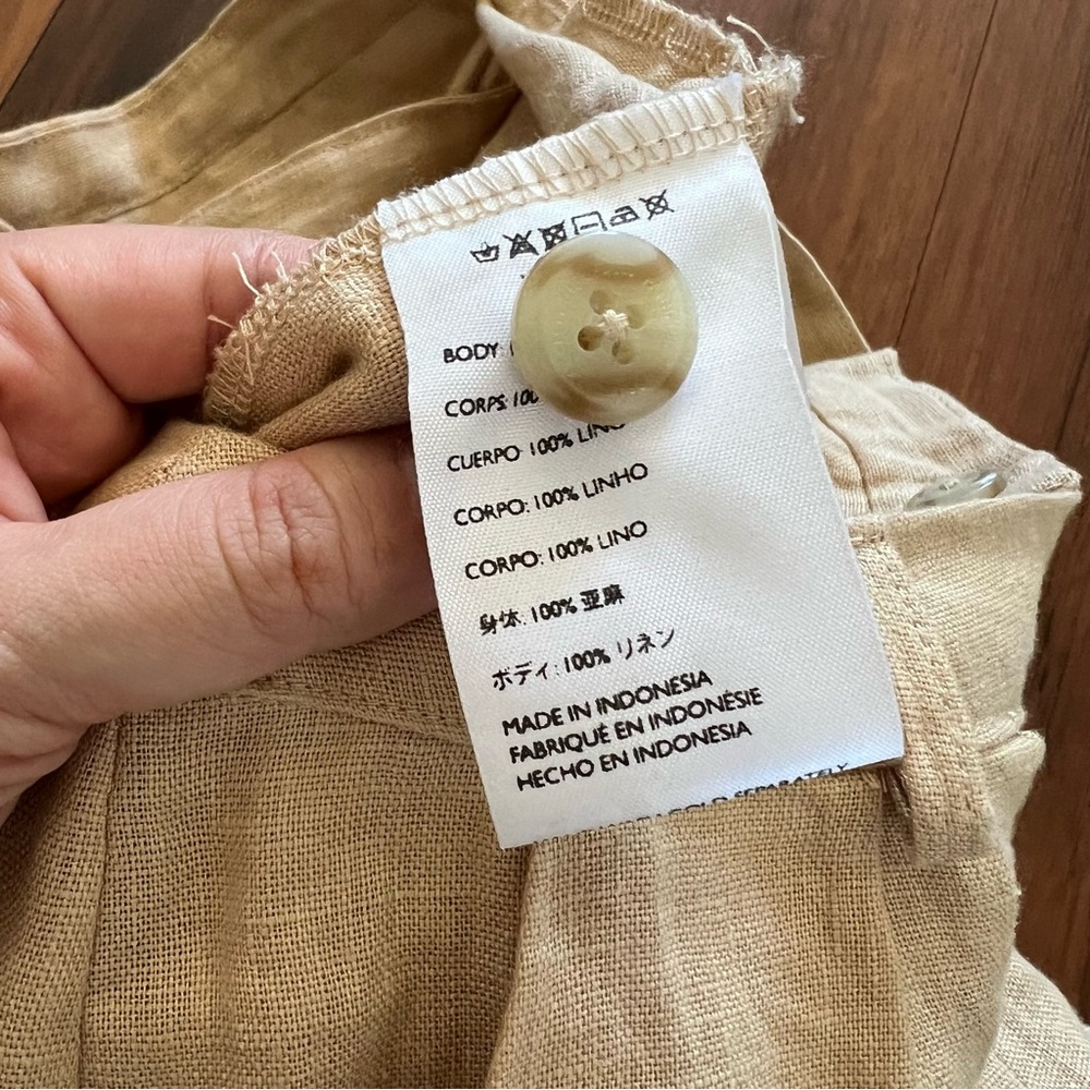 NWT Faithfull the Brand Les Deux Linen Shorts - Picture 9 of 9